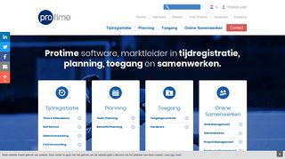 
                            2. Protime: Planning en Urenregistratie | Marktleider HR-software