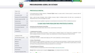 
                            10. PROTOCOLO DIGITAL - Procuradoria-Geral do Estado do Paraná - PGE
