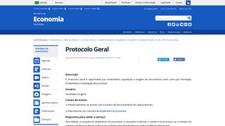 
                            8. Protocolo Geral — Fazenda