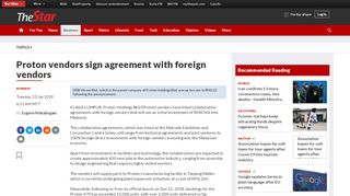 
                            11. Proton vendors sign agreement with foreign vendors - Business News ...