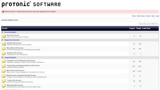 
                            6. protonic software Forum