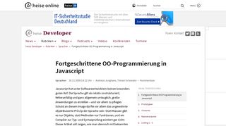 
                            11. Prototypen | heise Developer