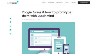 
                            6. Prototyping login and sign up forms for web and mobile - ...