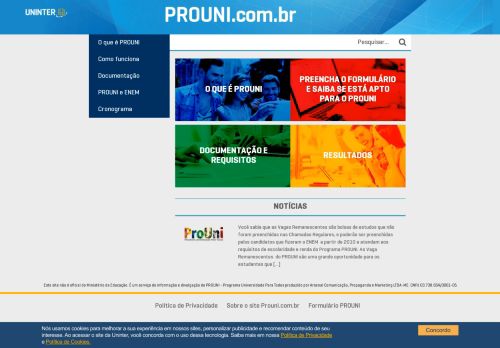 
                            5. PROUNI.com