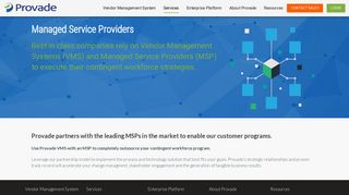 
                            11. Provade » Managed Service Providers