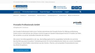 
                            10. Provadis Professionals GmbH - Connecticum