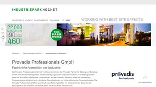
                            7. Provadis Professionals GmbH | Industriepark Höchst