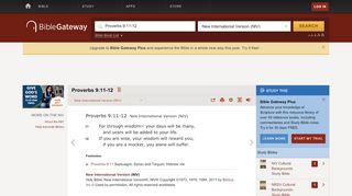 
                            12. Proverbs 9:11-12 NIV - For through wisdom your days will be - Bible ...