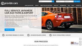 
                            2. ProvideCars: Japan Car Auction