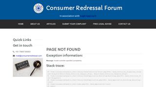 
                            12. Provident Fund Complaints - Consumer Redressal