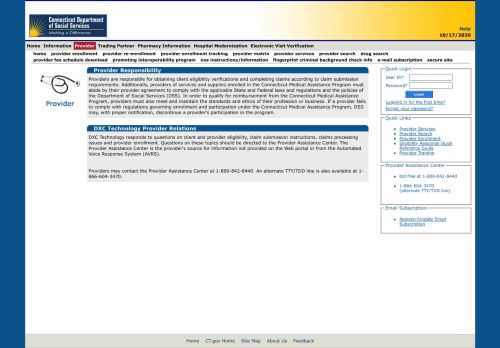 
                            6. Provider - Connecticut Medical Assistance Program