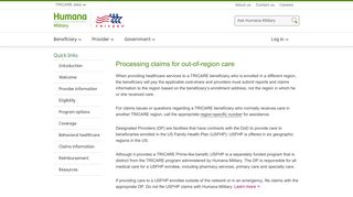 
                            8. Provider Handbook | Humana Military