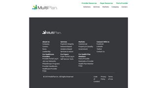 
                            2. Provider Information | MultiPlan