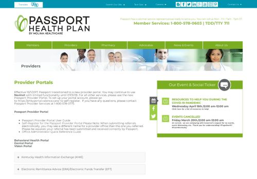 
                            12. Provider Portals - Passport - Passport Health Plan