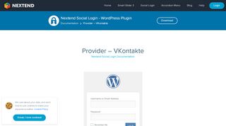 
                            12. Provider - VKontakte – Nextend Social Login – WordPress Plugin