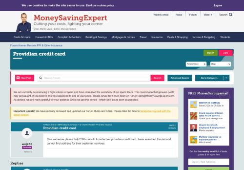 
                            13. Providian credit card - MoneySavingExpert.com Forums