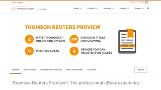 
                            13. ProView. The Professional eBook Experience. | Thomson ...