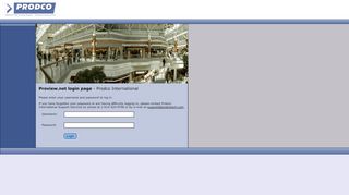 
                            10. Proview.net login page - Prodco International Please enter your ...