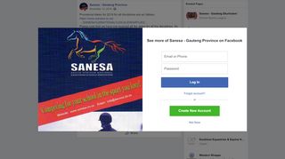 
                            5. Provisional dates for 2019 for all... - Sanesa - Gauteng Province ...