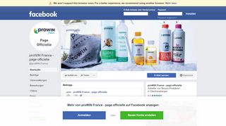 
                            7. proWIN France - page officielle - Startseite | Facebook