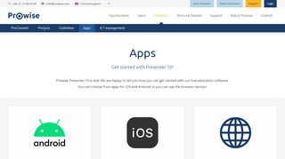 
                            12. Prowise Presenter app - Apps