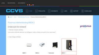 
                            12. Proximus Inbelverbinding BBOX-3 - CCVS