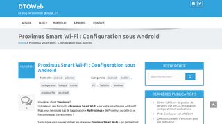 
                            9. Proximus Smart Wi-Fi : Configuration sous Android – DTOWeb