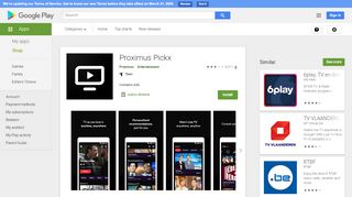 
                            7. Proximus TV - Apps on Google Play