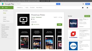 
                            6. Proximus TV - Apps op Google Play