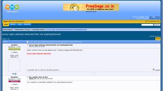 
                            1. proxy login attempt detected Site not loading(Solved) - eMoneySpace