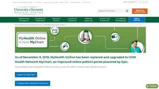 
                            8. Proxy - MyHealth Online - The University of Vermont Medical Center