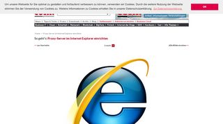 
                            5. Proxy-Server im Internet Explorer einrichten - com! professional