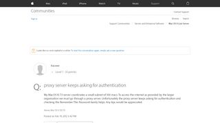 
                            6. proxy server keeps asking for authenticat… - Apple Community