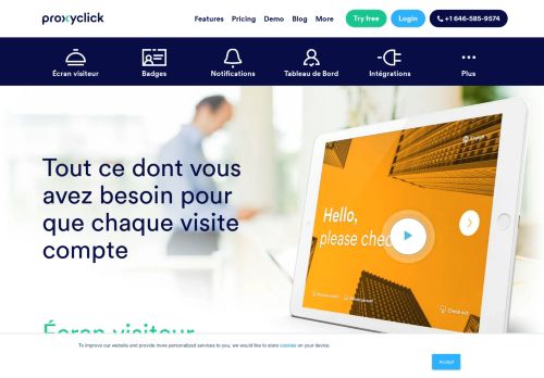 
                            4. Proxyclick – Fonctionnalités du logiciel de gestion des visiteurs