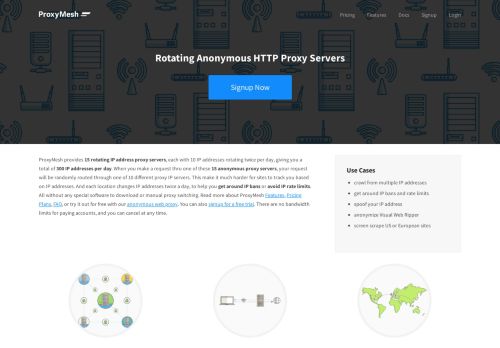 
                            12. ProxyMesh HTTP Proxy Server | Rotating Anonymous IP Proxy Servers