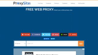 
                            4. ProxySite.com - Free Web Proxy Site