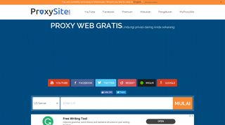 
                            11. ProxySite.com - Situs Proksi Web Gratis