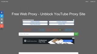 
                            8. ProxySite.Video | Free Web Proxy Site to Unblock YouTube Videos