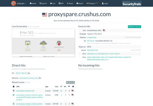 
                            5. proxyspare.crushus.com - urlscan.io