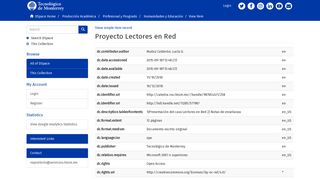 
                            5. Proyecto Lectores en Red - Repositorio del Tecnológico de Monterrey