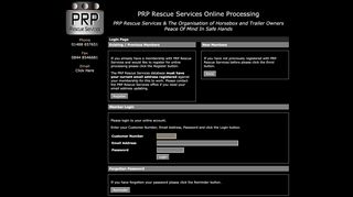 
                            5. PRP Rescue Services Online Processing