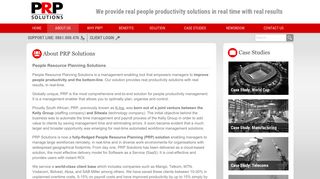 
                            5. PRP Solutions | Cloud Based Management enabler