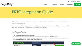 
                            12. PRTG Integration Guide | PagerDuty