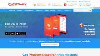 
                            6. Prudent Broking Services Private Limited