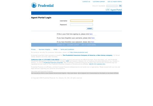 
                            5. Prudential Agent Portal