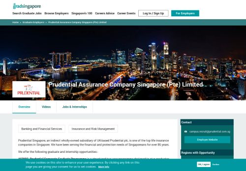
                            12. Prudential Assurance Company Singapore (Pte) Limited Graduate ...