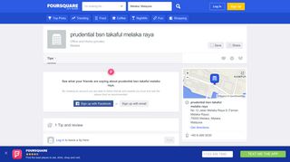 
                            11. prudential bsn takaful melaka raya - 1 tip from 9 visitors - ...