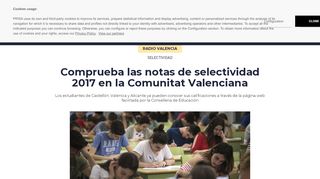 
                            5. Pruebas de acceso a la universidad: Comprueba las notas de ...