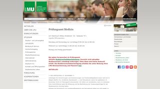 
                            13. Prüfungsamt Medizin - LMU München