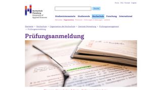 
                            5. Prüfungsanmeldung | Hochschule Flensburg